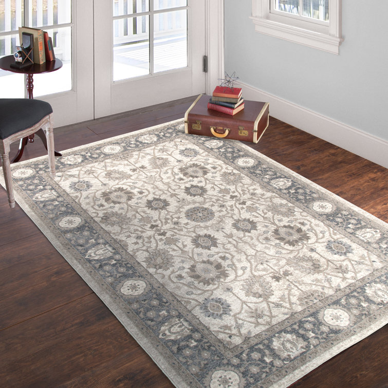 Lavish Home Oriental Grey Area Rug & Reviews Wayfair.ca